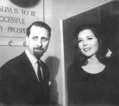 Brian Clemens with Diana Rigg